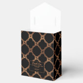 ヴィンテージ幾何学的アールデコギャツビー結婚ズ フェイバーボックス (オープン)