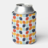 ヴィンテージ幾何学的パターン 缶クーラー (缶正面)