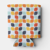 ヴィンテージ幾何学的パターン 缶クーラー (裏面)