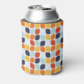ヴィンテージ幾何学的パターン 缶クーラー (缶裏面)