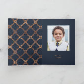 ヴィンテージ幾何学聖体拝領 カード (内部)