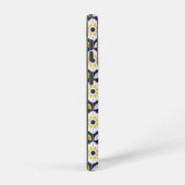 ヴィンテージ幾何学花模様 SAMSUNG GALAXYケース (右側面)