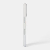 ヴィンテージ幾何学蘭 iPhone 16ケース (右側面)