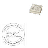 ヴィンテージ幾何学複雑クラシカルモチーフウェディング ラバースタンプ (押印)