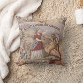 ヴィンテージ広告でウォルコットのインスタントパイン消滅者のために クッション (ブランケット)