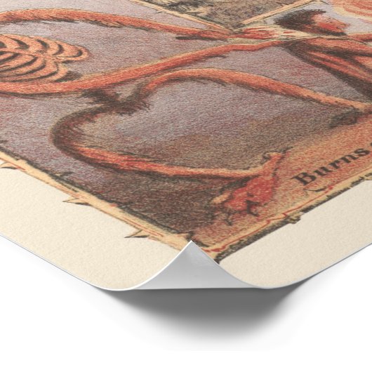 ヴィンテージ広告でウォルコットのインスタントパイン消滅者のために ポスター (角)