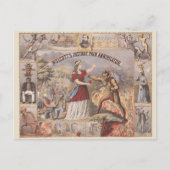 ヴィンテージ広告でウォルコットのインスタントパイン消滅者のために ポストカード (正面)