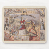 ヴィンテージ広告でウォルコットのインスタントパイン消滅者のために マウスパッド (正面)