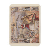 ヴィンテージ広告でウォルコットのインスタントパイン消滅者のために マグネット (縦)