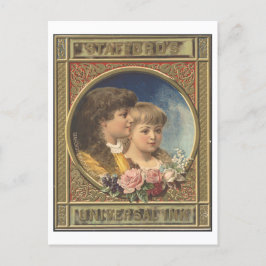 ヴィンテージ広告のスタフォードのユニバーサルインク ポストカード