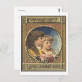 ヴィンテージ広告のスタフォードのユニバーサルインク ポストカード (正面/裏面)