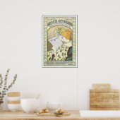 ヴィンテージ広告のポスター：オランダ新聞 ポスター (キッチン)