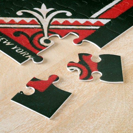 ヴィンテージ広告のレンヌの痛み殺し魔法油 ジグソーパズル (側面)