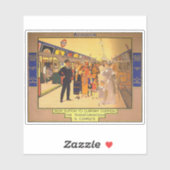 ヴィンテージ広告のロンドン・アンダーグラウンド用ポスター シール (シート)