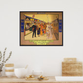 ヴィンテージ広告のロンドン・アンダーグラウンド用ポスター ポスター (キッチン)