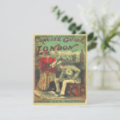 ヴィンテージ広告のロンドン・イングランド旅行ガイド カード (スタンド正面)