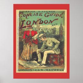 ヴィンテージ広告のロンドン・イングランド旅行ガイド ポスター
