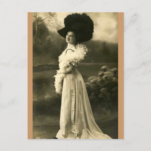 ヴィンテージ広告はがき ポストカード (正面)