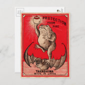 ヴィンテージ広告はがき ポストカード (正面/裏面)