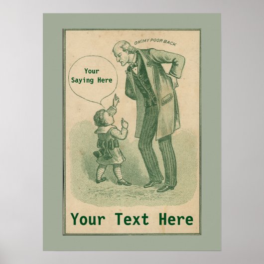 ヴィンテージ広告カイロプラクティックポスター ポスター (正面)