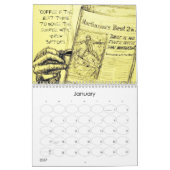 ヴィンテージ広告カレンダー カレンダー (1月 2027)