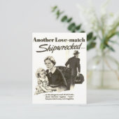 ヴィンテージ広告グラフィックポストカード ポストカード (スタンド正面)