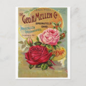 ヴィンテージ広告グリーティングカード任意の大事な行事 ポストカード (正面)