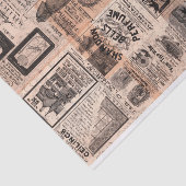 ヴィンテージ広告コラージュ 薄葉紙 (詳細)