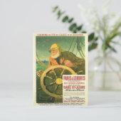 ヴィンテージ広告ズフランスの鉄道 ポストカード (スタンド正面)