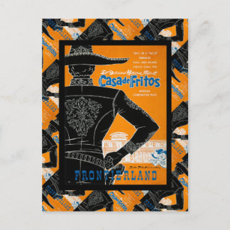 ヴィンテージ広告ズ、カーサデフリトス ポストカード