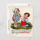 ヴィンテージ広告ズ、マガリン ポストカード (正面/裏面)