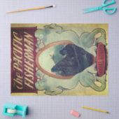 ヴィンテージ広告ティッシュペーパー 薄葉紙 (クラフト)