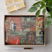 ヴィンテージ広告ティッシュペーパー 薄葉紙 (ギフト)