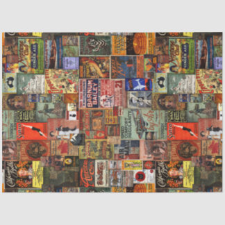 ヴィンテージ広告ティッシュペーパー 薄葉紙