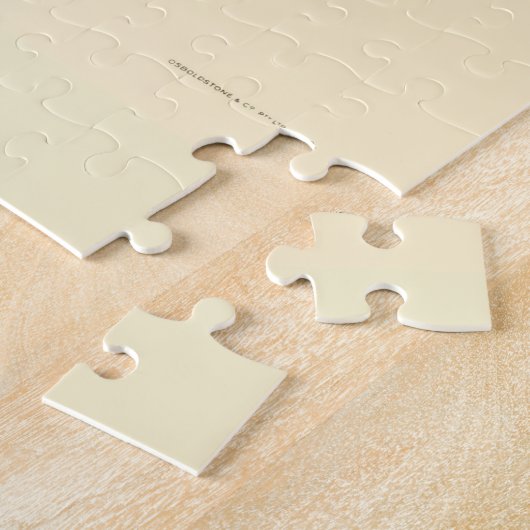 ヴィンテージ広告ビスケットのポスター ジグソーパズル (側面)