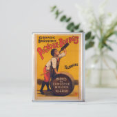 ヴィンテージ広告ビールのポスター ポストカード (スタンド正面)