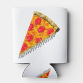 ヴィンテージ広告ピザスライス 缶クーラー (裏面)