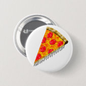 ヴィンテージ広告ピザスライス 缶バッジ (正面&裏面)