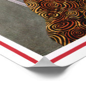 ヴィンテージ広告ファッションのポスターまたはプリント ポスター (角)