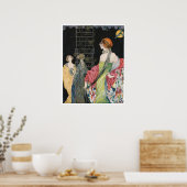 ヴィンテージ広告ファッションポスター ポスター (キッチン)