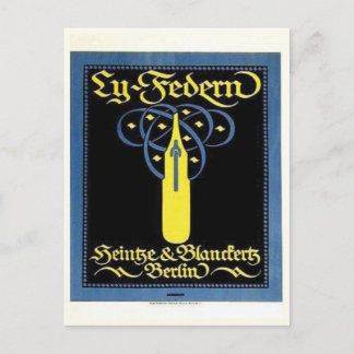 ヴィンテージ広告ポスターのポストカード ポストカード