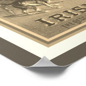 ヴィンテージ広告ポスターシュルツのアイリッシュソープ13 x 19 ポスター (角)