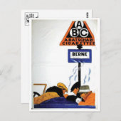 ヴィンテージ広告ポスターポストカード ポストカード (正面/裏面)