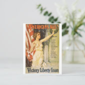 ヴィンテージ広告ポスターポストカード ポストカード (スタンド正面)