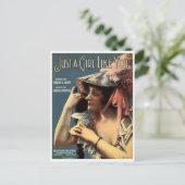 ヴィンテージ広告ポスターポストカード ポストカード (スタンド正面)