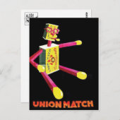 ヴィンテージ広告ポスターポストカード ポストカード (正面/裏面)