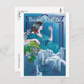 ヴィンテージ広告ポスターポストカード ポストカード (正面/裏面)