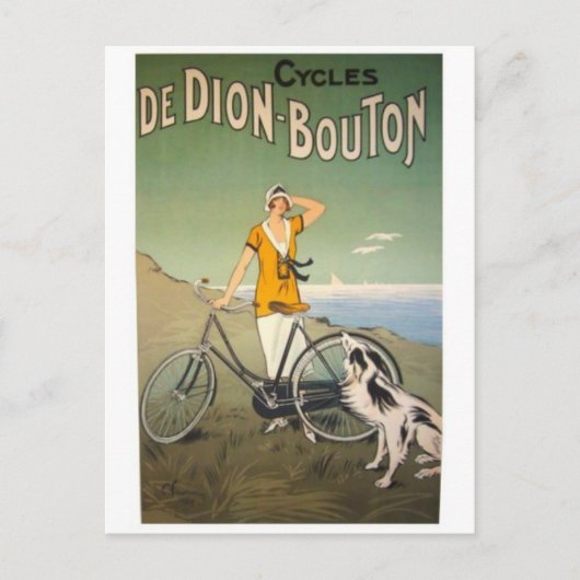 ヴィンテージ広告ポスターポストカード ポストカード (正面)