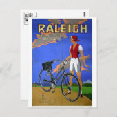 ヴィンテージ広告ポスターポストカード ポストカード (正面/裏面)