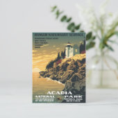 ヴィンテージ広告ポスターポストカード ポストカード (スタンド正面)